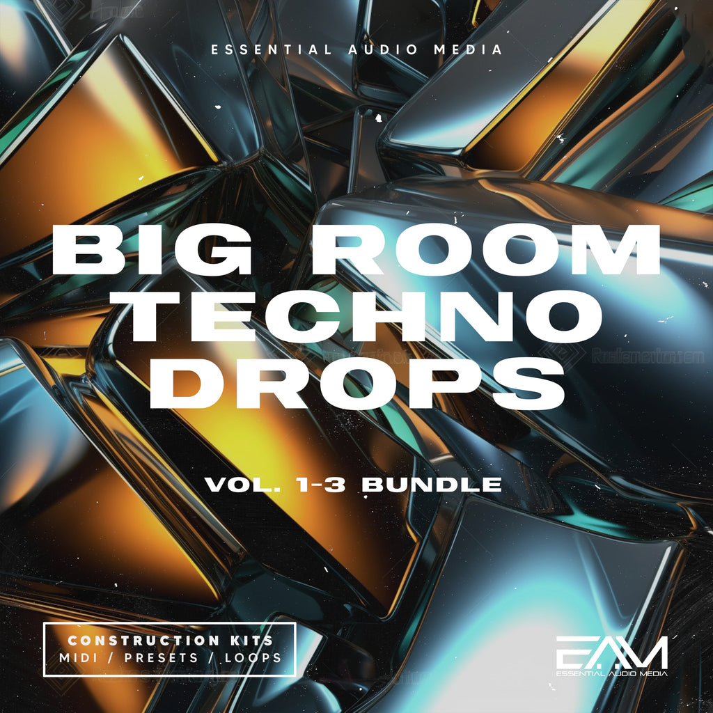 Big Room Techno Drops Vol.1-3 Bundle