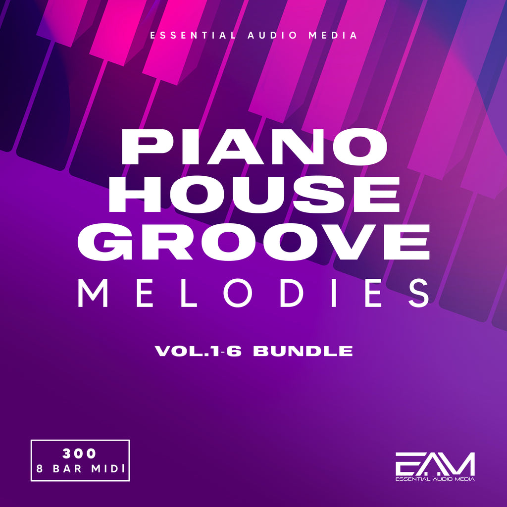 Piano House Groove Melodies Vol.1-6 Bundle